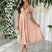 Women Puff Sleeve Midi Dress Fit and Flare Wedding Guest - Image 2