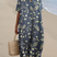 Women Floral Midi Dress V-Neck Short Sleeve Summer Casual - Image 10