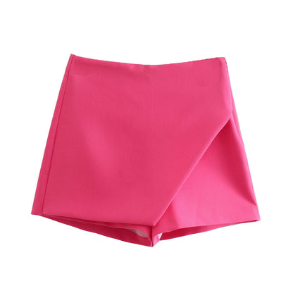 Lorayne - Shorts con falda para mujer