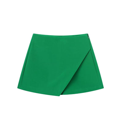 Lorayne - Shorts con falda para mujer