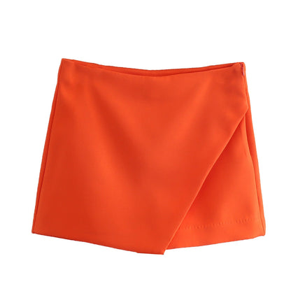 Lorayne - Shorts con falda para mujer