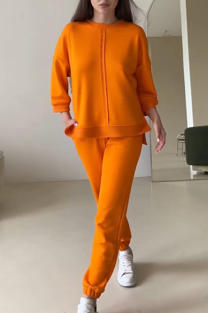 Serapha - Kvinders To-delt Hjemmetøjssæt Oversized Sweater