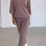 Serapha - Kvinders To-delt Hjemmetøjssæt Oversized Sweater