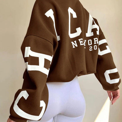 Veloria – Sudadera informal holgada para mujer