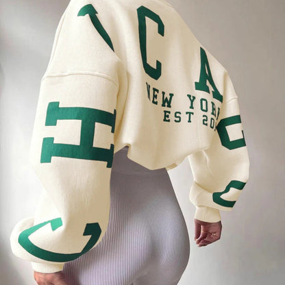 Veloria – Sudadera informal holgada para mujer