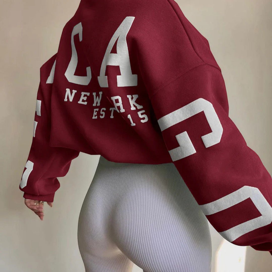 Veloria – Sudadera informal holgada para mujer