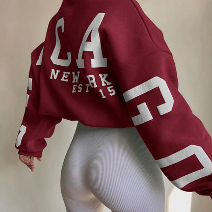 Veloria – Sudadera informal holgada para mujer