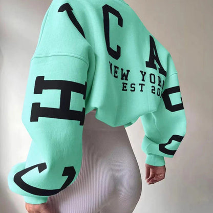 Veloria – Sudadera informal holgada para mujer