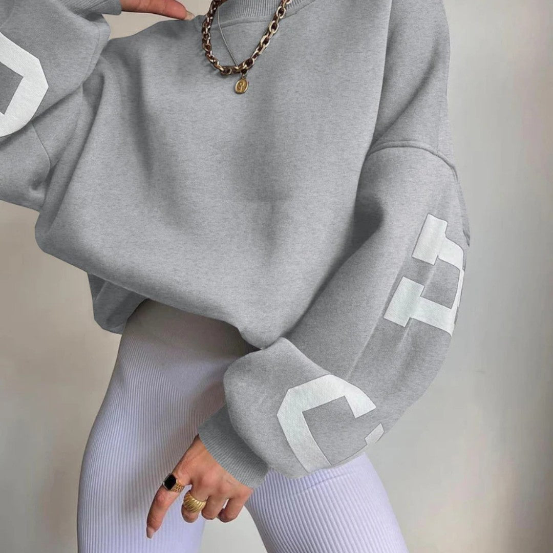 Veloria – Sudadera informal holgada para mujer