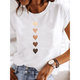 Isabela – Women’s White Short Sleeve T Shirt