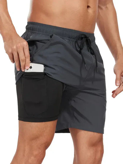 Dolcero – Short de bain sportif à séchage rapide pour homme