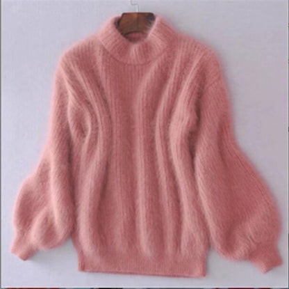 Sofia - Women's Modern Relaxed-Knit Wool Sweater