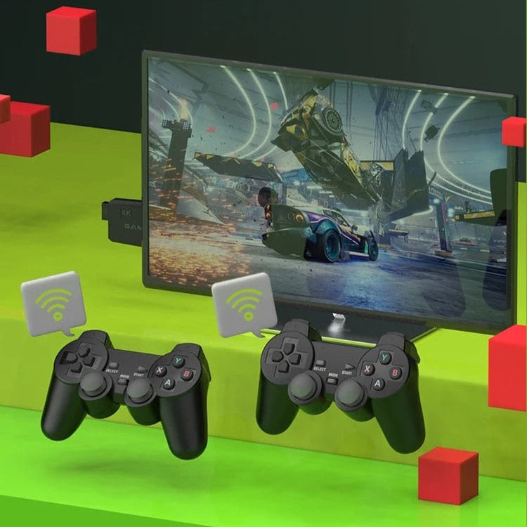 Retro 4K Game Console 20000 Classic Games Plug Play Wireless - Image 6