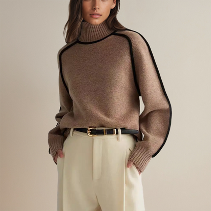 Elaris – Kvinders rullekravesweater