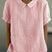 Darcey - Linen Peter Pan Collar Blouse for Women
