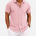 Novarello - Cotton Linen Short Sleeve Shirt