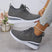 Women Orthopedic Rhinestone Sneakers Arch Support Walking Shoes - Image 14