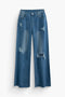 Carmela - Jeans Donna Vintage a Vita Alta