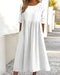 Elmira - Robe midi femme avec poches