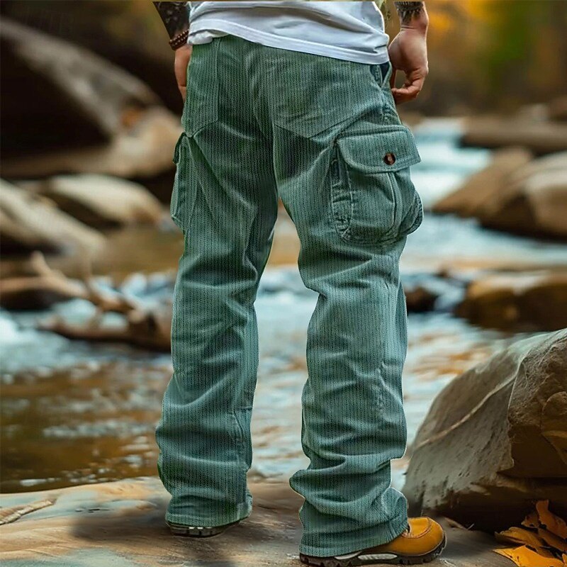 Men Cargo Pants Relaxed Fit - Image 7
