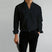 Men's Long Sleeve Mandarin Collar Casual Shirt - Image 2
