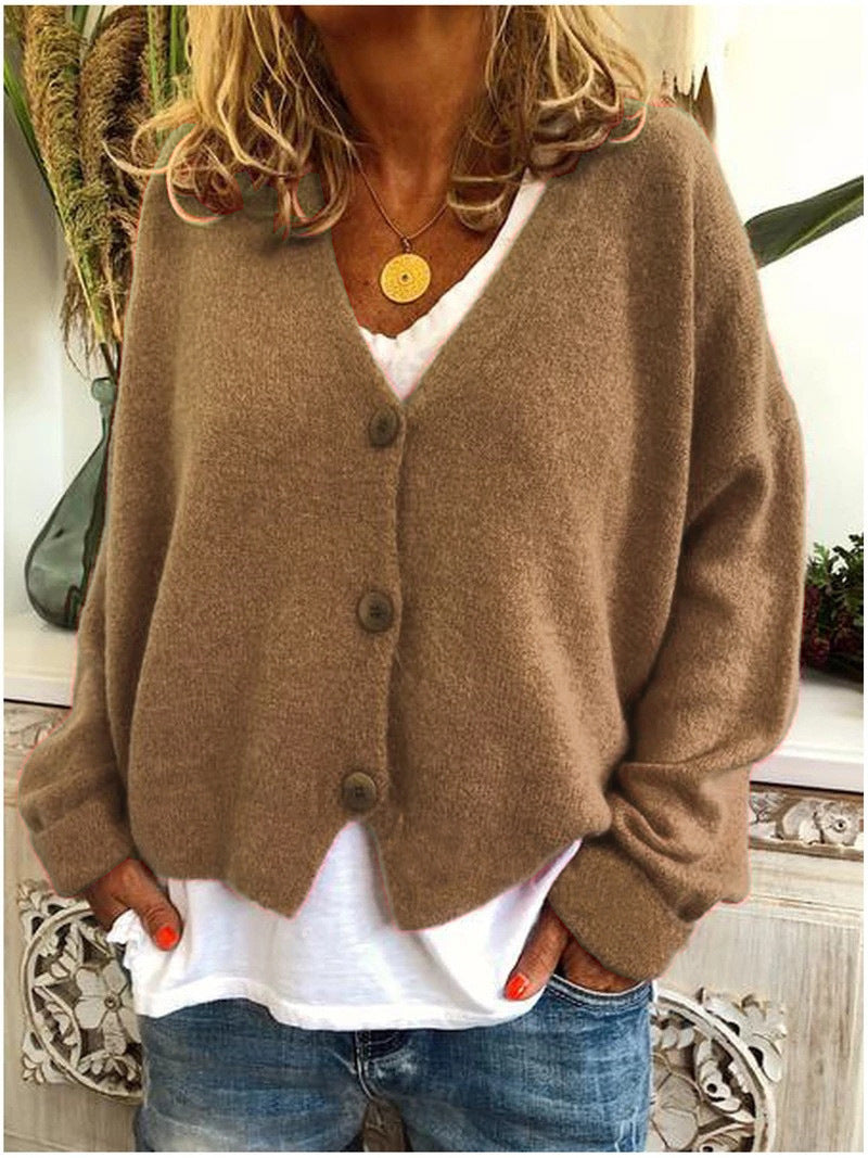 Elisa – Cardigan tricoté classique pour femme