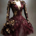 Women's Long Sleeve V-Neck Mini Dress | Halloween - Image 2