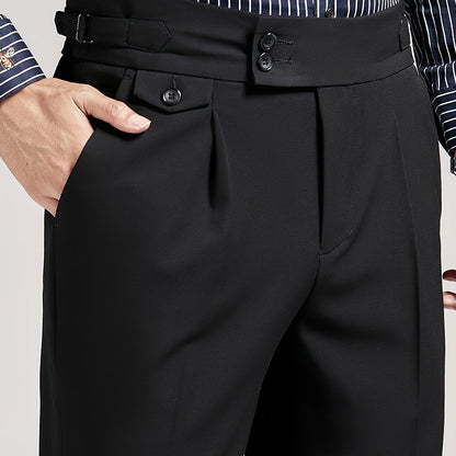 Men's Pleated Dress Pants