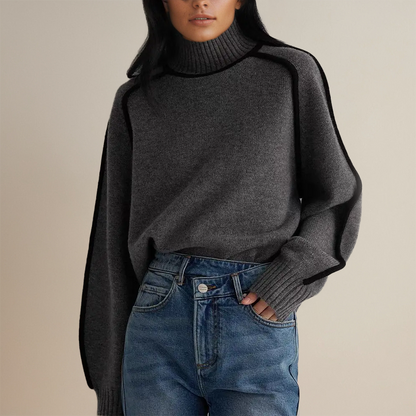 Elaris – Kvinders rullekravesweater