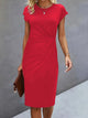 Katia – Classic Short Sleeve Bodycon Dress