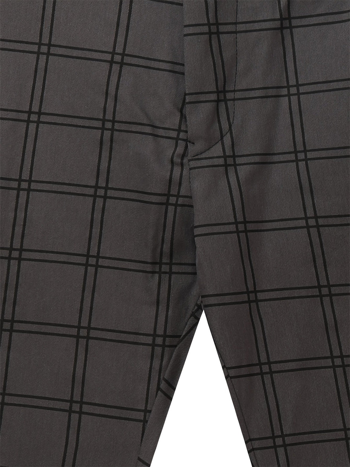 Men's Slim Fit Plaid Dress Pants - Image 13
