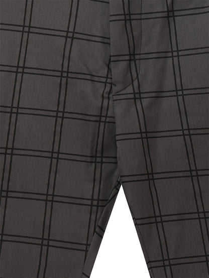 Men's Slim Fit Plaid Dress Pants - Image 13