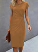 Katia – Classic Short Sleeve Bodycon Dress