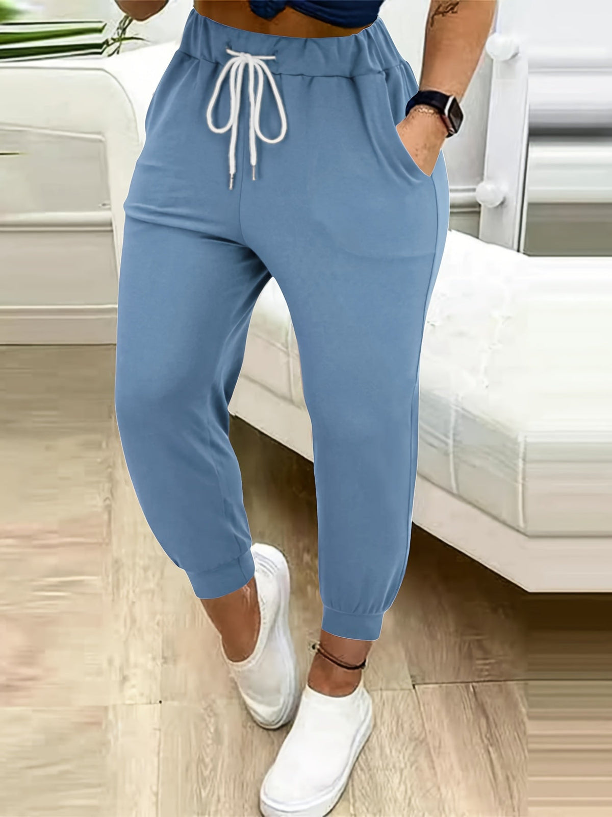 Womens Tapered Joggers - Image 10