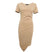 Katia – Vestido clásico ajustado de manga corta