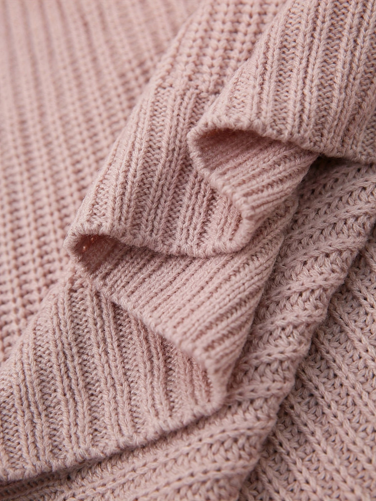 Women Ribbed Turtleneck Sweater Dress - Image 10