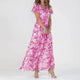 Avenira – Floral Maxi Dress For Summer Evenings