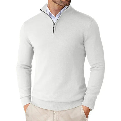 Eryx – Pull en maille à demi-fermeture éclair