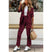 Manuela - Completo elegante con blazer e pantaloni stampa leopardo