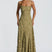 Women Floral Lace Cowl Neck Maxi Dress - Image 5