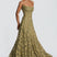 Women Floral Embroidered Maxi Dress Wedding Guest Evening Gown