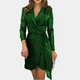 Celina - Elegant Blazer Dress With Belt