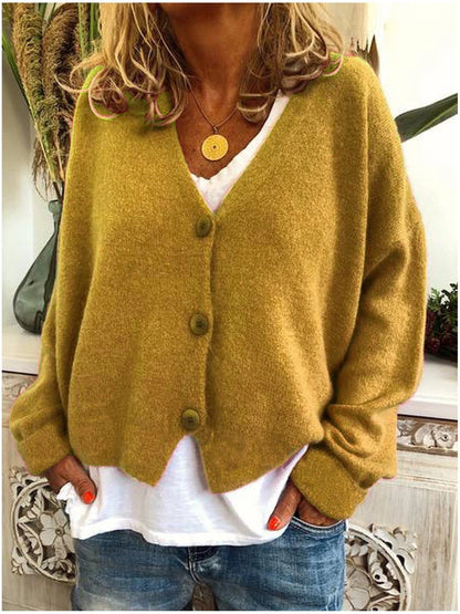 Elisa – Cardigan tricoté classique pour femme
