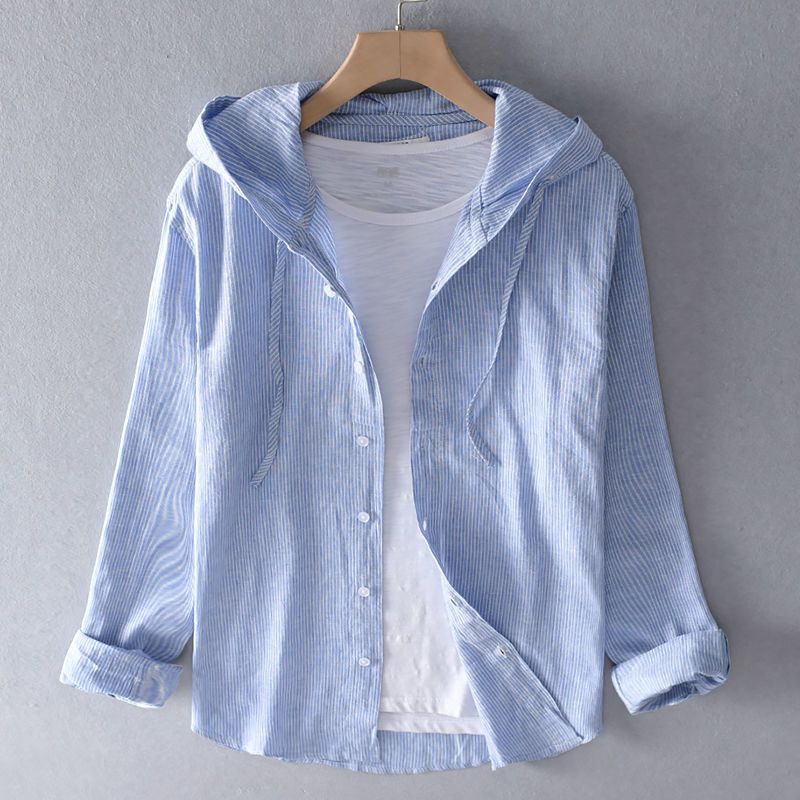 Novaire - Linen Hoodie