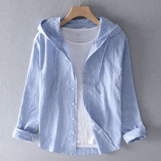 Novaire - Linen Hoodie