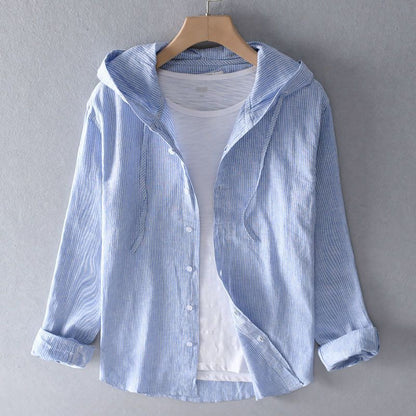 Novaire - Linen Hoodie