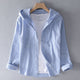 Novaire - Linen Hoodie