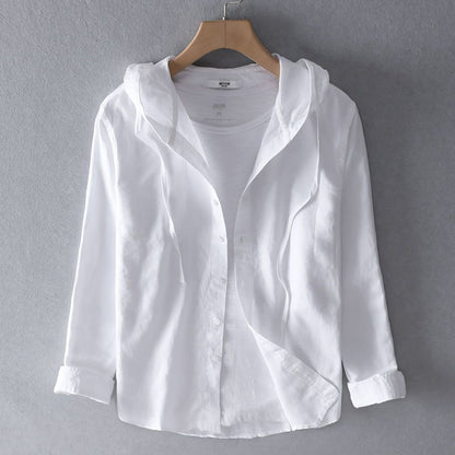 Novaire - Linen Hoodie