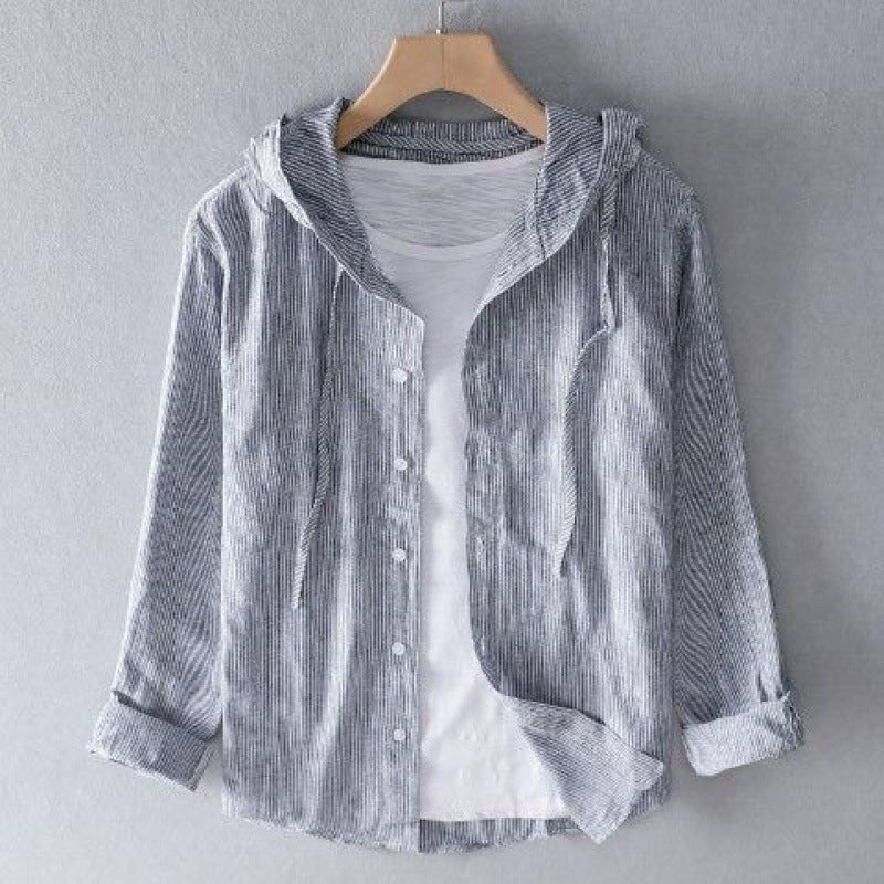Novaire - Linen Hoodie
