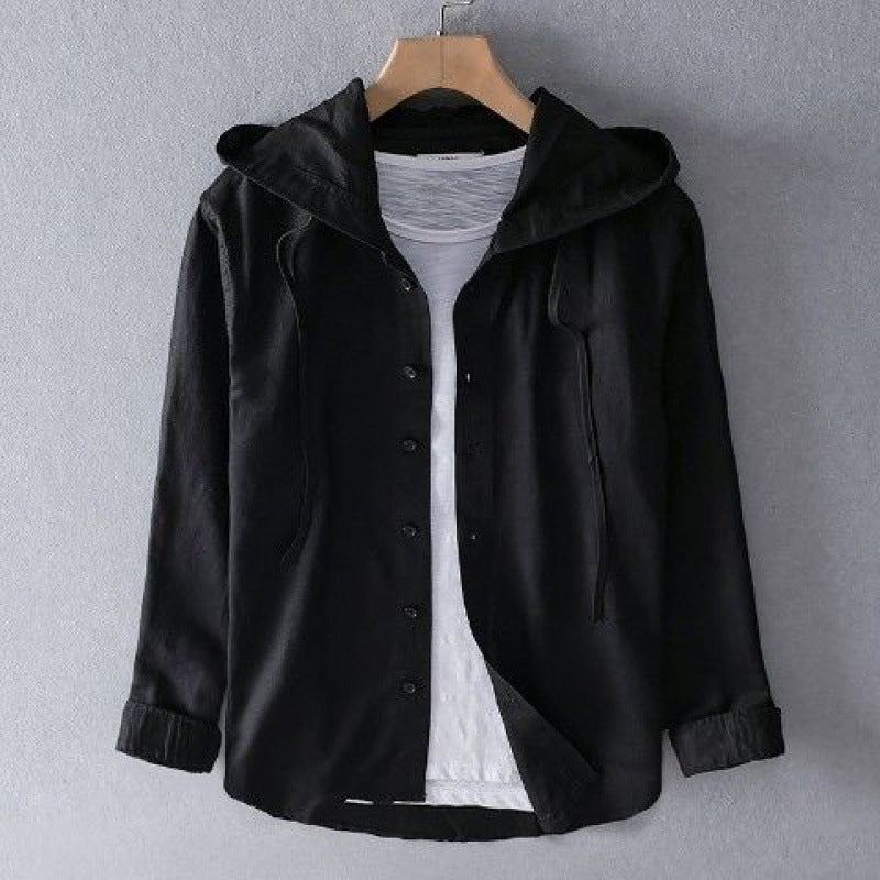 Novaire - Linen Hoodie